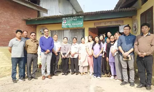 Health एवं परिवार कल्याण आयुक्त एवं सचिव ने वोखा में स्वास्थ्य सुविधाओं की निगरानी की