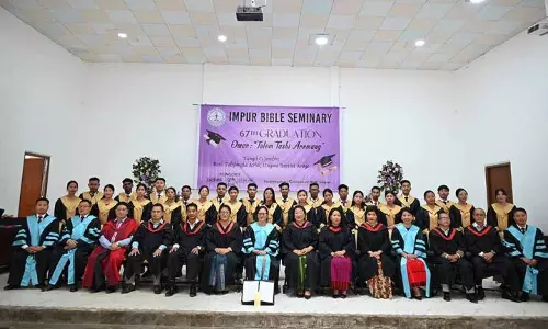 Nagaland :  इम्पुर बाइबल सेमिनरी में दीक्षांत समारोह आयोजित