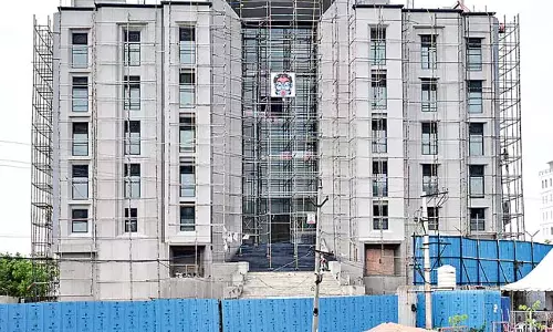 Andhra : जनसेना कार्यालय तैयार हो रहा