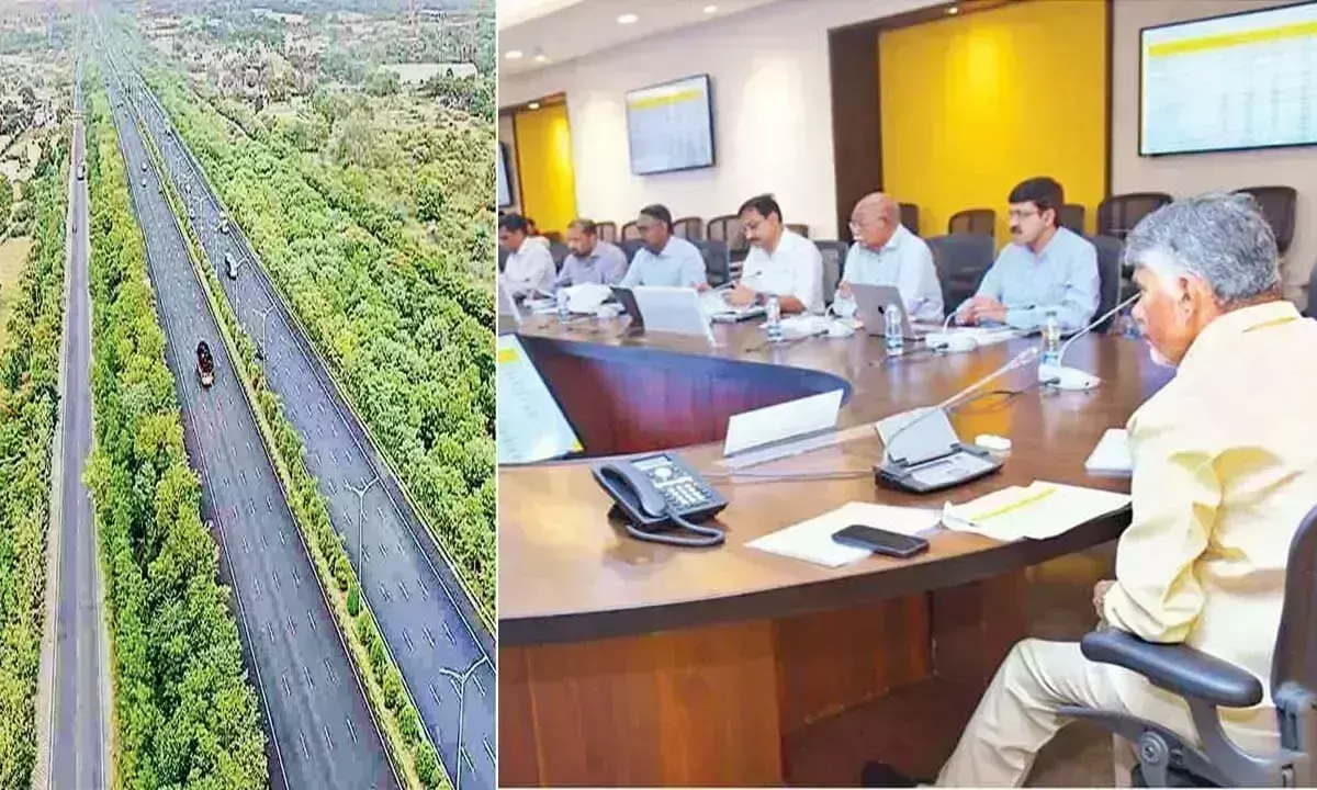 Hyderabad-अमरावती ग्रीनफील्ड एक्सप्रेसवे को केंद्र की मंजूरी मिली Hyderabad-अमरावती ग्रीनफील्ड एक्सप्रेसवे को केंद्र की मंजूरी मिली