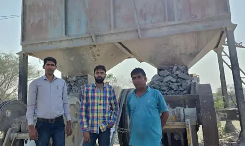 4 क्रेशर नोटिस के साथ सील, खनिज नियमों का उल्लंघन