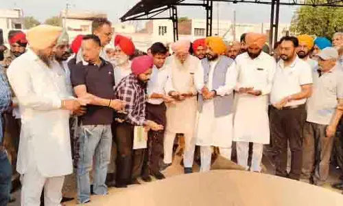 Ludhiana: एशिया की सबसे बड़ी अनाज मंडी में गेहूं की खरीद शुरू