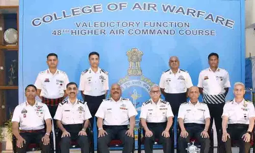 Secunderabad ने 48वें हायर एयर कमांड कोर्स के लिए समापन समारोह आयोजित किया