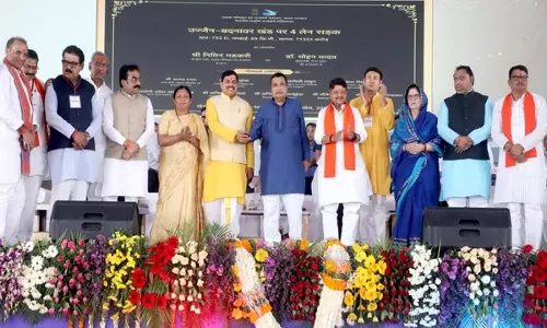 Gadkari, CM यादव ने धार में 5800 करोड़ रुपये की 10 राष्ट्रीय राजमार्ग परियोजनाओं का किया लोकार्पण