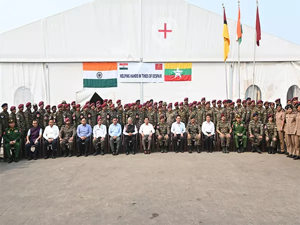 Myanmar में भारत के फील्ड अस्पताल ने भूकंप राहत प्रयासों में 1,651 रोगियों का इलाज किया Myanmar में भारत के फील्ड अस्पताल ने भूकंप राहत प्रयासों में 1,651 रोगियों का इलाज किया