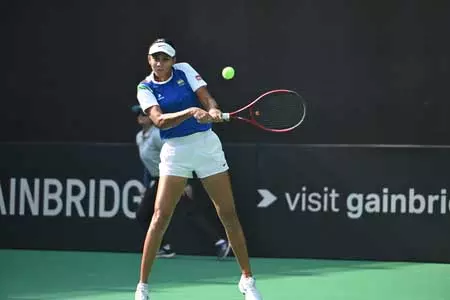 भारत ने बिली जीन किंग कप एशिया-ओसनिया ग्रुप 1 में हांगकांग के खिलाफ महत्वपूर्ण जीत हासिल की भारत ने बिली जीन किंग कप एशिया-ओसनिया ग्रुप 1 में हांगकांग के खिलाफ महत्वपूर्ण जीत हासिल की