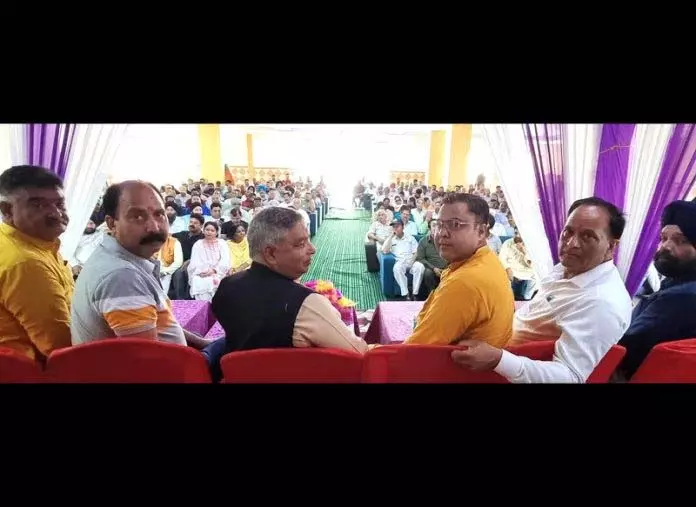कांग्रेस की गलतियों से देश को बचाने के लिए भाजपा अस्तित्व में आई: Sat Sharma कांग्रेस की गलतियों से देश को बचाने के लिए भाजपा अस्तित्व में आई: Sat Sharma
