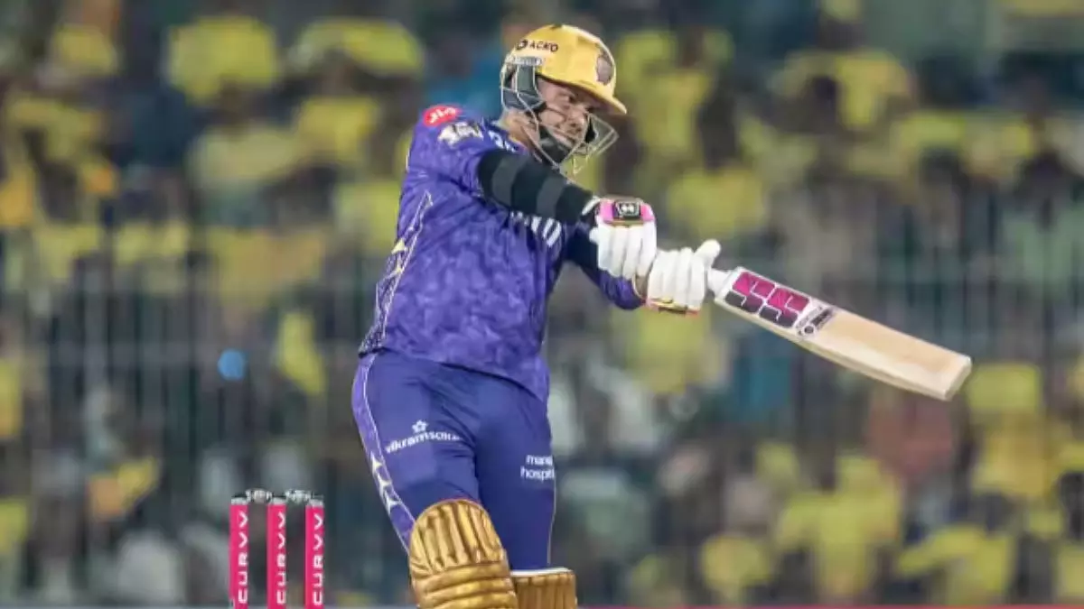 IPL 2025: कोलकाता नाइट राइडर्स ने चेन्नई सुपर किंग्स को 8 विकेट से हराया IPL 2025: कोलकाता नाइट राइडर्स ने चेन्नई सुपर किंग्स को 8 विकेट से हराया
