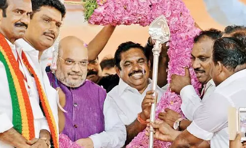 BJP-AIADMK गठबंधन का ऐलान? अमित शाह पत्रकारों से मिलेंगे!