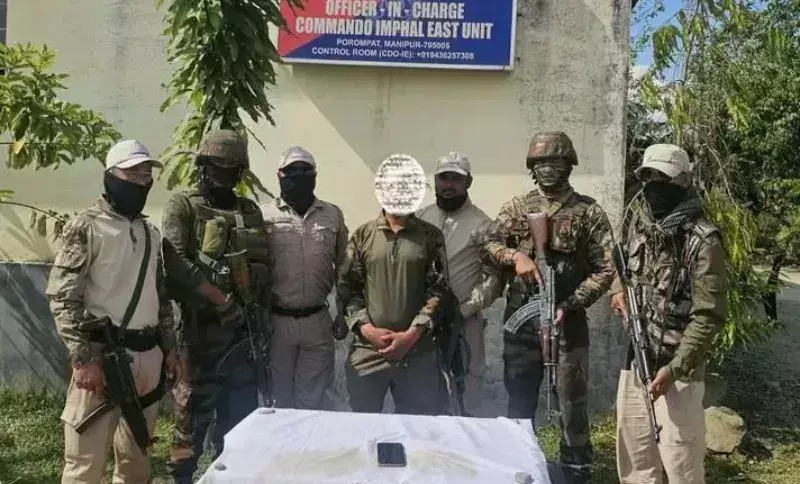 Manipur: जबरन वसूली और हथियारों की तस्करी के आरोप में तीन उग्रवादी गिरफ्तार