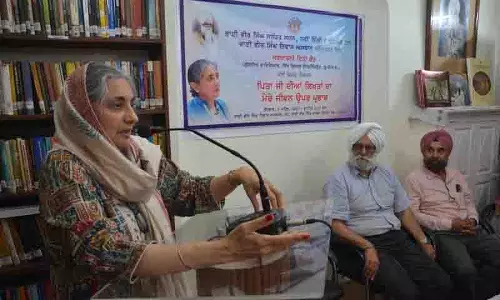 US स्थित सिख विद्वान इन्नी कौर ने भाई वीर सिंह पर सत्र को संबोधित किया