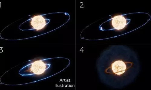 NASA के वेब टेलीस्कोप ने पहली बार किसी ग्रह की मृत्यु को कैद किया