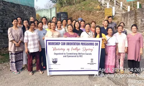 Nagaland :  अखोया और चांगटोंग्या में नील रंगाई को पुनर्जीवित करने पर सेमिनार आयोजित