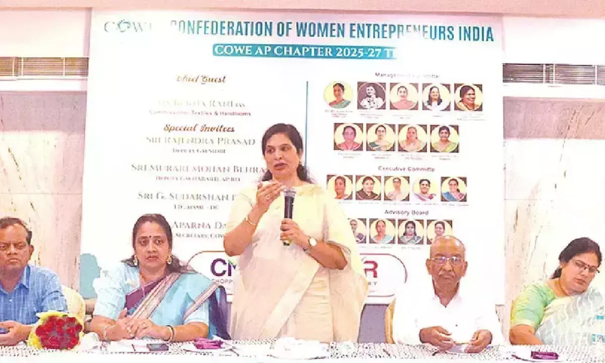 Andhra: सरकार महिला सशक्तिकरण के लिए COWE के प्रयासों का समर्थन करेगी