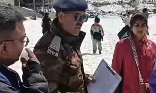 Lahaul में पर्यटकों को नदी के किनारे न जाने की चेतावनी