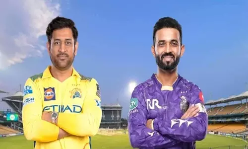 IPL 2025: सीएसके ने केकेआर को दिया 104 रनों का लक्ष्य IPL 2025: सीएसके ने केकेआर को दिया 104 रनों का लक्ष्य