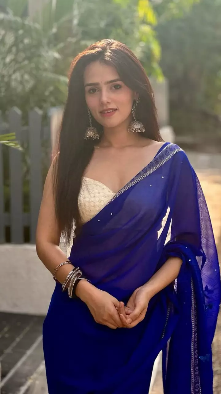 साड़ी में खूबसूरत लगी निशि सक्सेना