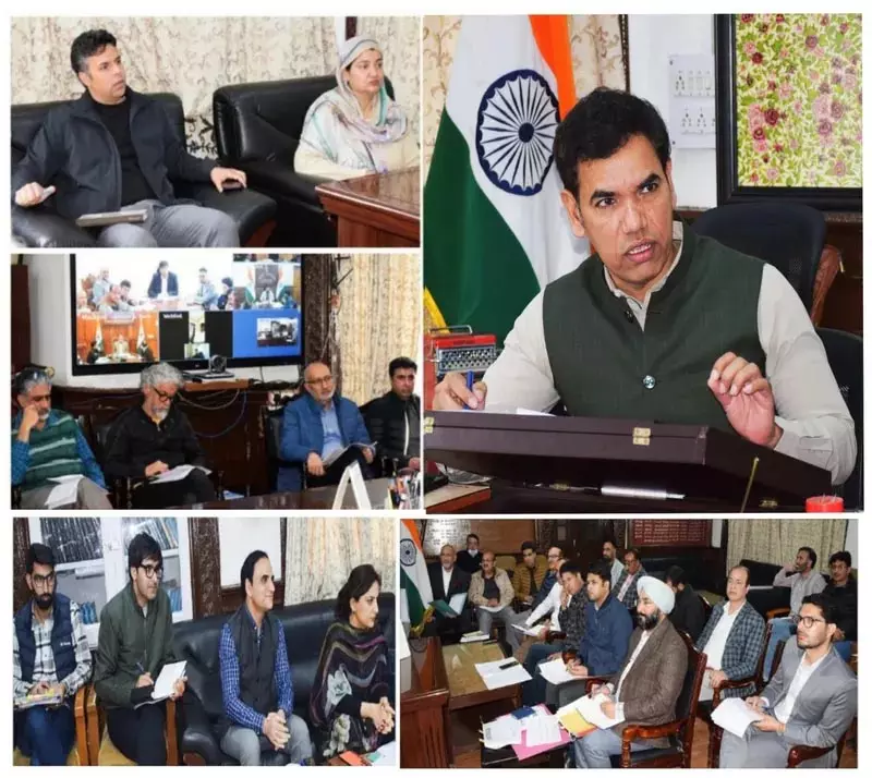 मंडलायुक्त कश्मीर ने अमरनाथ यात्रा 2025 के लिए कार्य योजना की समीक्षा की मंडलायुक्त कश्मीर ने अमरनाथ यात्रा 2025 के लिए कार्य योजना की समीक्षा की