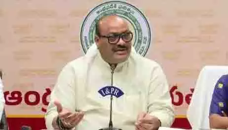 अत्चन्नायडू ने श्रीकाकुलम के विकास के लिए PPP मोड पर विचार किया अत्चन्नायडू ने श्रीकाकुलम के विकास के लिए PPP मोड पर विचार किया