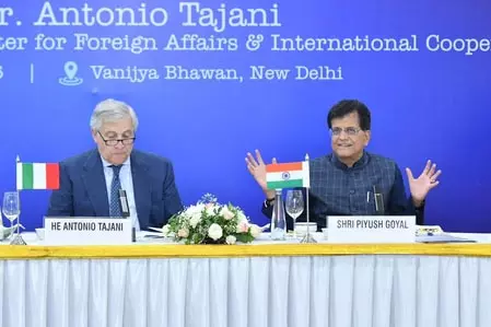 भारत में निवेश की अपार संभावनाएं: इटली के उप प्रधानमंत्री भारत में निवेश की अपार संभावनाएं: इटली के उप प्रधानमंत्री