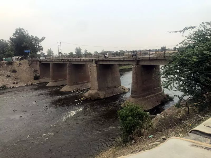 Haryana : घग्गर उपेक्षा की तस्वीर पेश करता है Haryana : घग्गर उपेक्षा की तस्वीर पेश करता है
