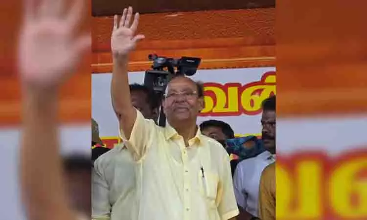 PMK सदस्यों के एक वर्ग द्वारा अंबुमणि को पुनः राष्ट्रपति पद पर बहाल करने की मांग पर रामदॉस अड़े PMK सदस्यों के एक वर्ग द्वारा अंबुमणि को पुनः राष्ट्रपति पद पर बहाल करने की मांग पर रामदॉस अड़े