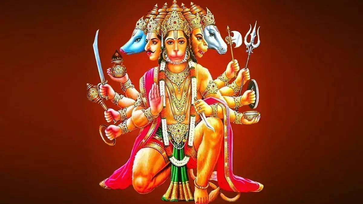 Hanuman ji को लेना पड़ा था पंचमुखी अवतार, अहिरावण के वध की पौराणिक कथा Hanuman ji को लेना पड़ा था पंचमुखी अवतार, अहिरावण के वध की पौराणिक कथा