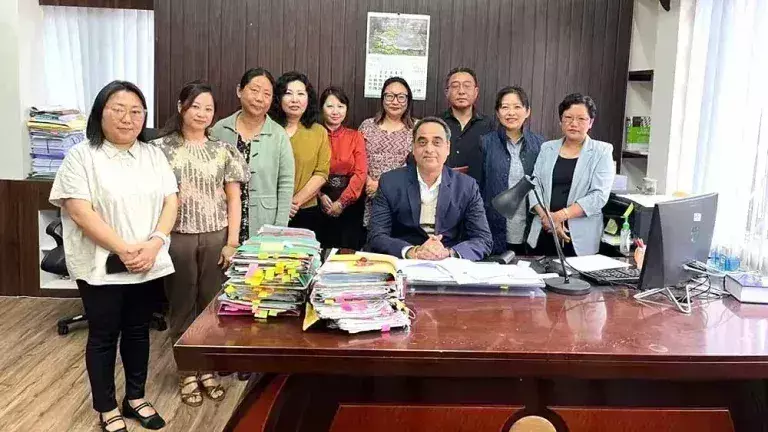 Nagaland : कोहिमा में ईवीटीएचएस कार्यक्रम पर बैठक Nagaland : कोहिमा में ईवीटीएचएस कार्यक्रम पर बैठक