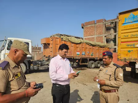 परिवहन विभाग ने सात ओवरलोड वाहन किए सीज, 6.37 लाख का लगाया जुर्माना परिवहन विभाग ने सात ओवरलोड वाहन किए सीज, 6.37 लाख का लगाया जुर्माना