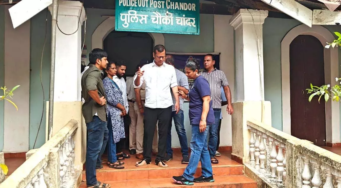 Yuri ने चंदोर चौकी का निरीक्षण किया, पुलिस स्टेशन के उन्नयन का प्रस्ताव रखा Yuri ने चंदोर चौकी का निरीक्षण किया, पुलिस स्टेशन के उन्नयन का प्रस्ताव रखा