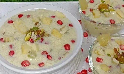 Fruit Kheer: पोषण और स्वाद से भरपूर इस डिश