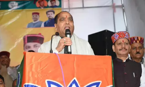 चंबा में गरजे जयराम ठाकुर, कांग्रेस सरकार पर लगाए जनता की समस्याओं की अनदेखी के आरोप चंबा में गरजे जयराम ठाकुर, कांग्रेस सरकार पर लगाए जनता की समस्याओं की अनदेखी के आरोप
