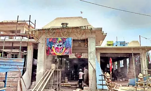 Odisha: मंदिर का तेजी से निर्माण