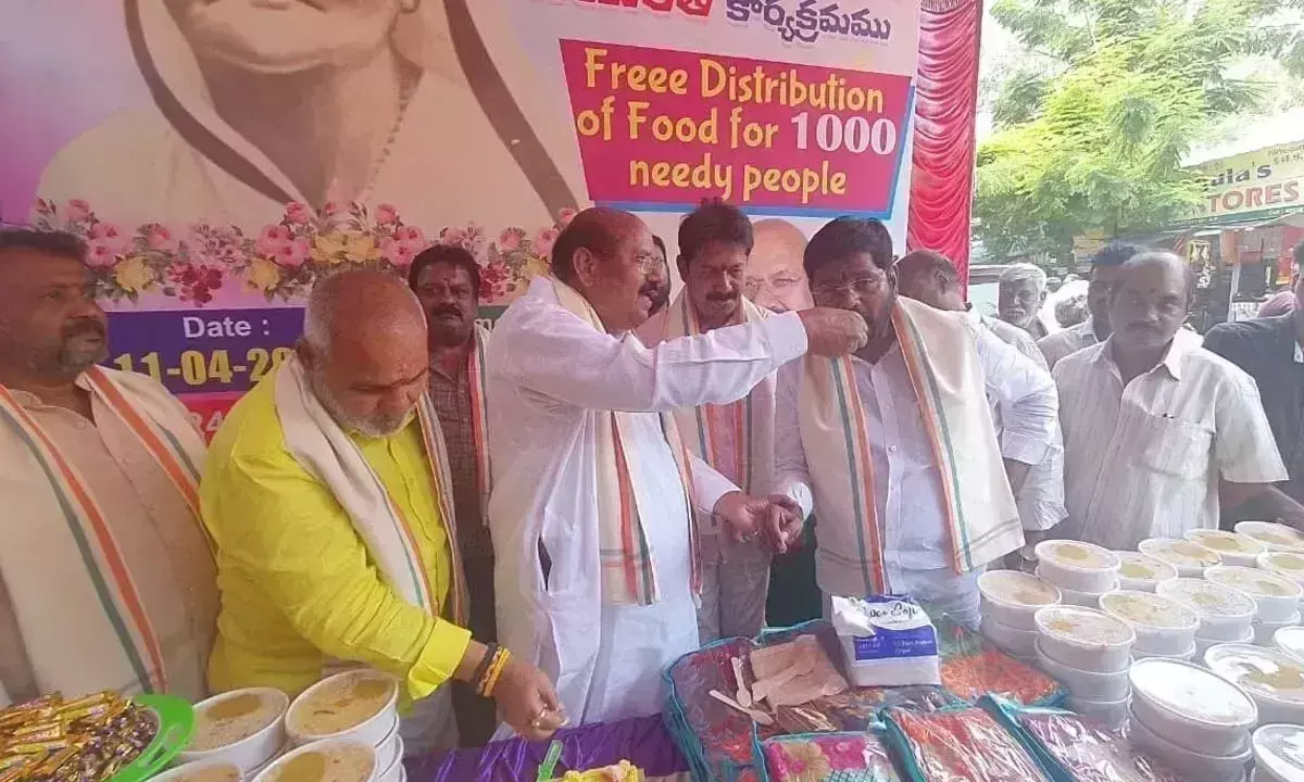 Andhra: कस्तूरबा गांधी की जयंती मनाई गई