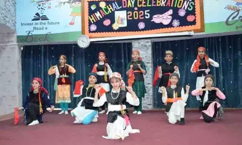 विद्यार्थियों ने Himachal की समृद्ध संस्कृति का प्रदर्शन किया