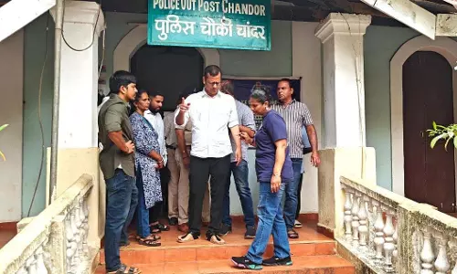 Yuri ने चंदोर चौकी का निरीक्षण किया, पुलिस स्टेशन के उन्नयन का प्रस्ताव रखा Yuri ने चंदोर चौकी का निरीक्षण किया, पुलिस स्टेशन के उन्नयन का प्रस्ताव रखा
