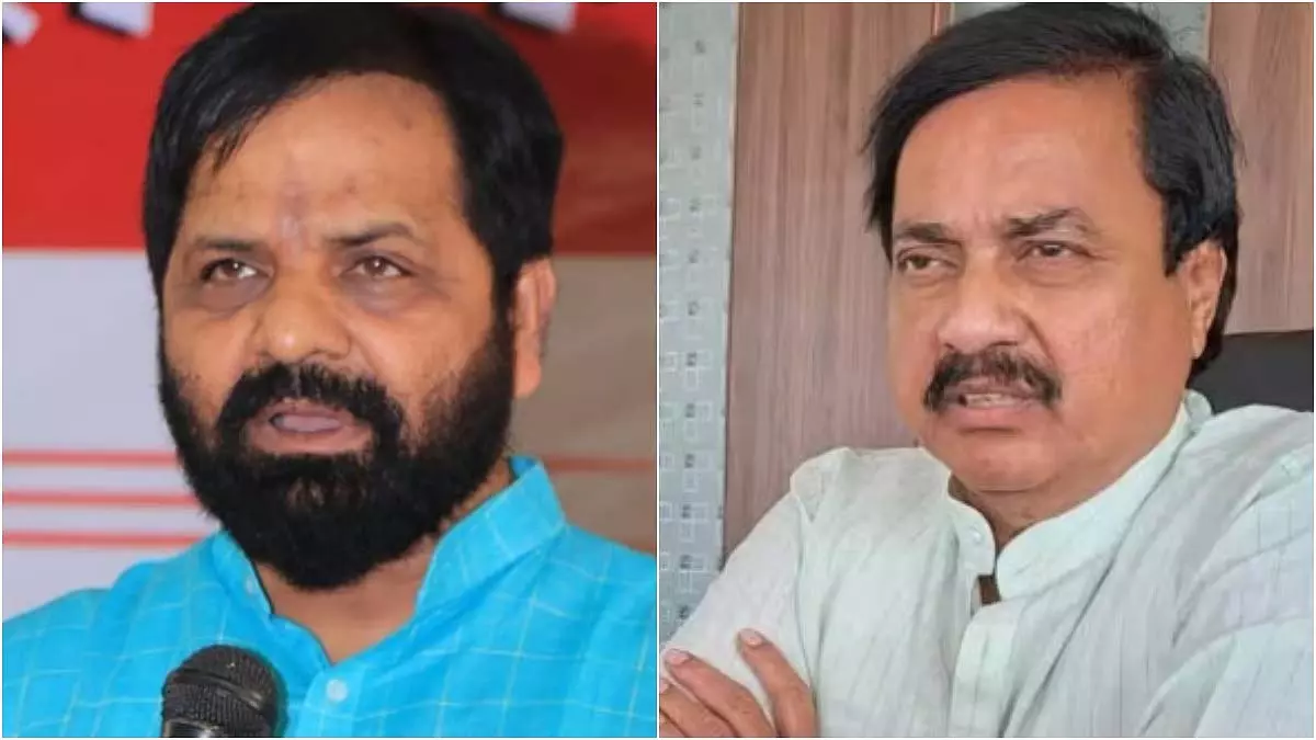 महाराष्ट्र : NCP नेता भरत गोगावले ने Amit Shah के साथ सुनील तटकरे के लंच में हिस्सा नहीं लिया महाराष्ट्र : NCP नेता भरत गोगावले ने Amit Shah के साथ सुनील तटकरे के लंच में हिस्सा नहीं लिया
