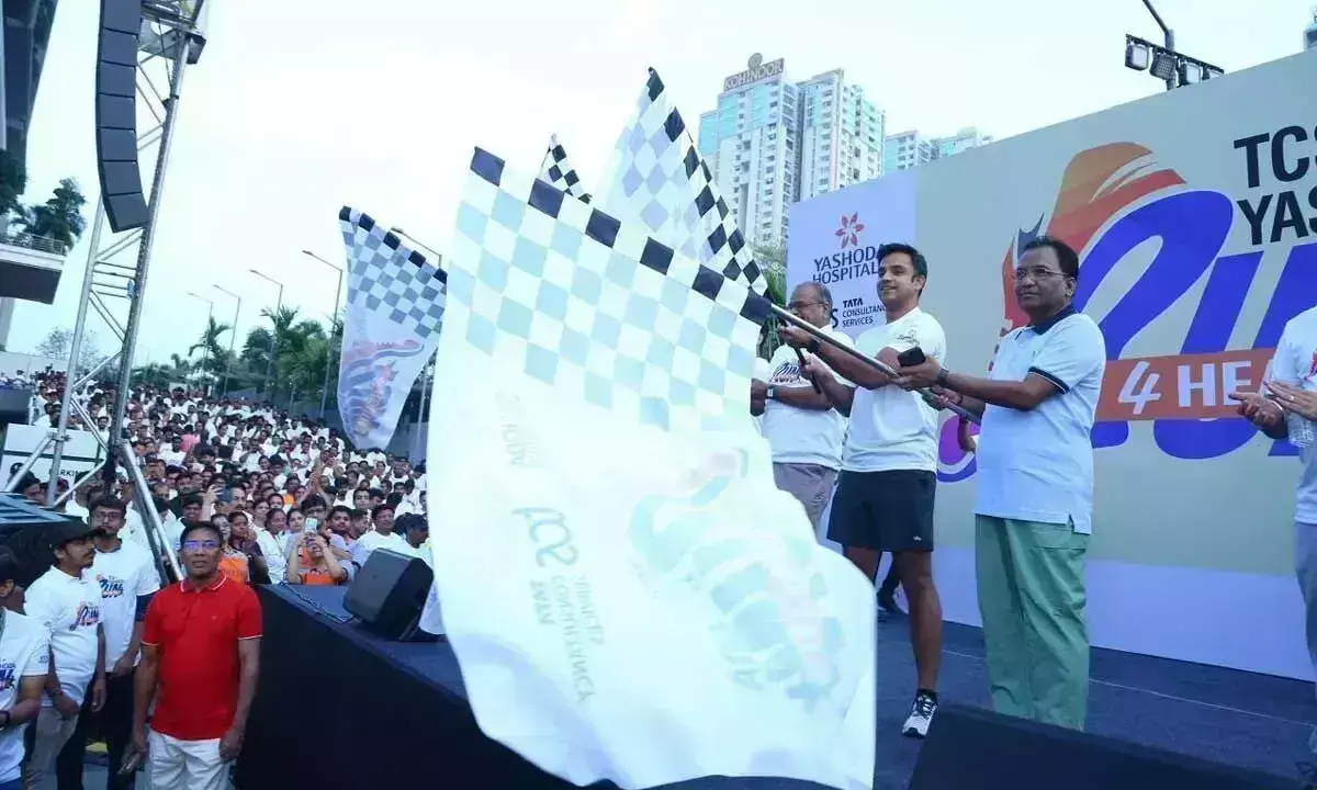 TCS और यशोदा अस्पताल ने विश्व स्वास्थ्य दिवस मनाने के लिए रन4हेल्थ का आयोजन किया TCS और यशोदा अस्पताल ने विश्व स्वास्थ्य दिवस मनाने के लिए रन4हेल्थ का आयोजन किया