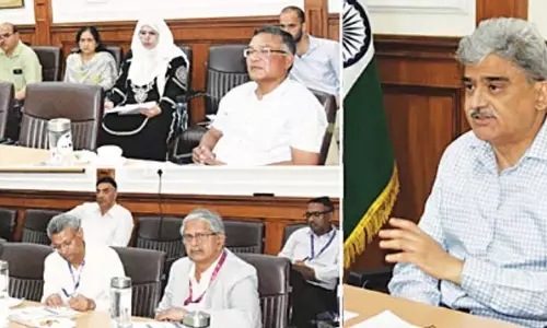 मुख्य सचिव: JK में बुनियादी ढांचे के लिए नाबार्ड फंडिंग तेज़ी से अपनाएं मुख्य सचिव: JK में बुनियादी ढांचे के लिए नाबार्ड फंडिंग तेज़ी से अपनाएं