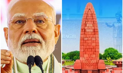 जलियांवाला बाग के शहीदों को श्रद्धांजलि, पीढ़ियां याद रखेंगी : पीएम मोदी जलियांवाला बाग के शहीदों को श्रद्धांजलि, पीढ़ियां याद रखेंगी : पीएम मोदी
