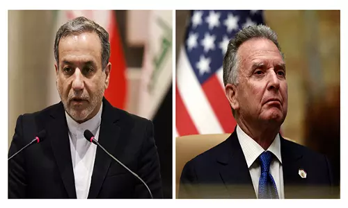 US-Iran ने मस्कट में वार्ता की ताकि बातचीत और कूटनीति के ज़रिए मतभेदों को सुलझाया जा सके