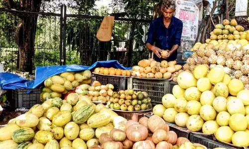 विशु-ईस्टर बाजार; मूल्य वृद्धि से विचलित हुए बिना, जाल बिछाया गया विशु-ईस्टर बाजार; मूल्य वृद्धि से विचलित हुए बिना, जाल बिछाया गया