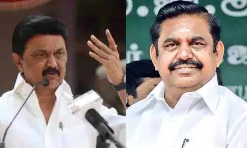 पलानीस्वामी ने कहा, अन्नाद्रमुक-BJP गठबंधन पर स्टालिन की प्रतिक्रिया डर दिखाती पलानीस्वामी ने कहा, अन्नाद्रमुक-BJP गठबंधन पर स्टालिन की प्रतिक्रिया डर दिखाती