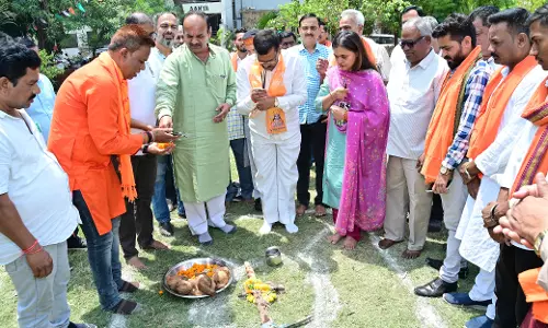 विशाल नगर में जलसंकट दूर करने ग्रामीण विधायक और सभापति ने दिए निर्देश