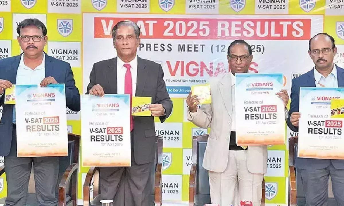 Andhra: वीसैट-2025 के परिणाम जारी