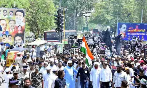 Sangareddy में विशाल रैली में वक्फ (संशोधन) विधेयक, 2025 को वापस लेने की मांग की गई