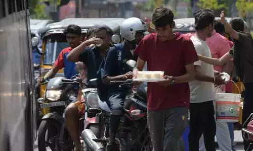 IMD-हैदराबाद ने तेलंगाना के कुछ जिलों में लू की चेतावनी जारी की IMD-हैदराबाद ने तेलंगाना के कुछ जिलों में लू की चेतावनी जारी की