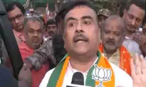 ममता बनर्जी के लिए शर्म की बात है कि मुर्शिदाबाद के हिंदुओं को Malda भागना पड़ रहा है: सुवेंदु अधिकारी ममता बनर्जी के लिए शर्म की बात है कि मुर्शिदाबाद के हिंदुओं को Malda भागना पड़ रहा है: सुवेंदु अधिकारी