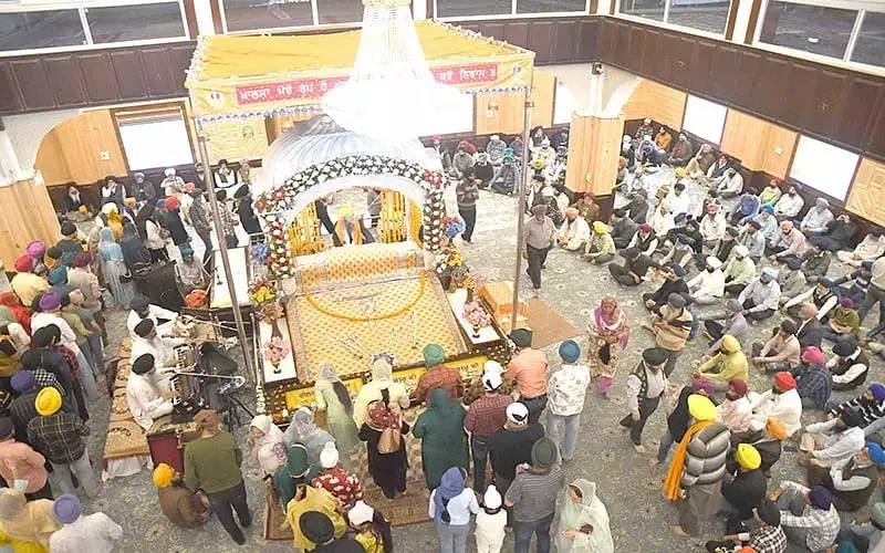 धार्मिक उत्साह के साथ मनाई गई बैसाखी धार्मिक उत्साह के साथ मनाई गई बैसाखी