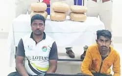 जनरल कोच में दो गांजा तस्कर गिरफ्तार, पूरी-अहमदाबाद एक्सप्रेस में कर रहे थे सफर जनरल कोच में दो गांजा तस्कर गिरफ्तार, पूरी-अहमदाबाद एक्सप्रेस में कर रहे थे सफर